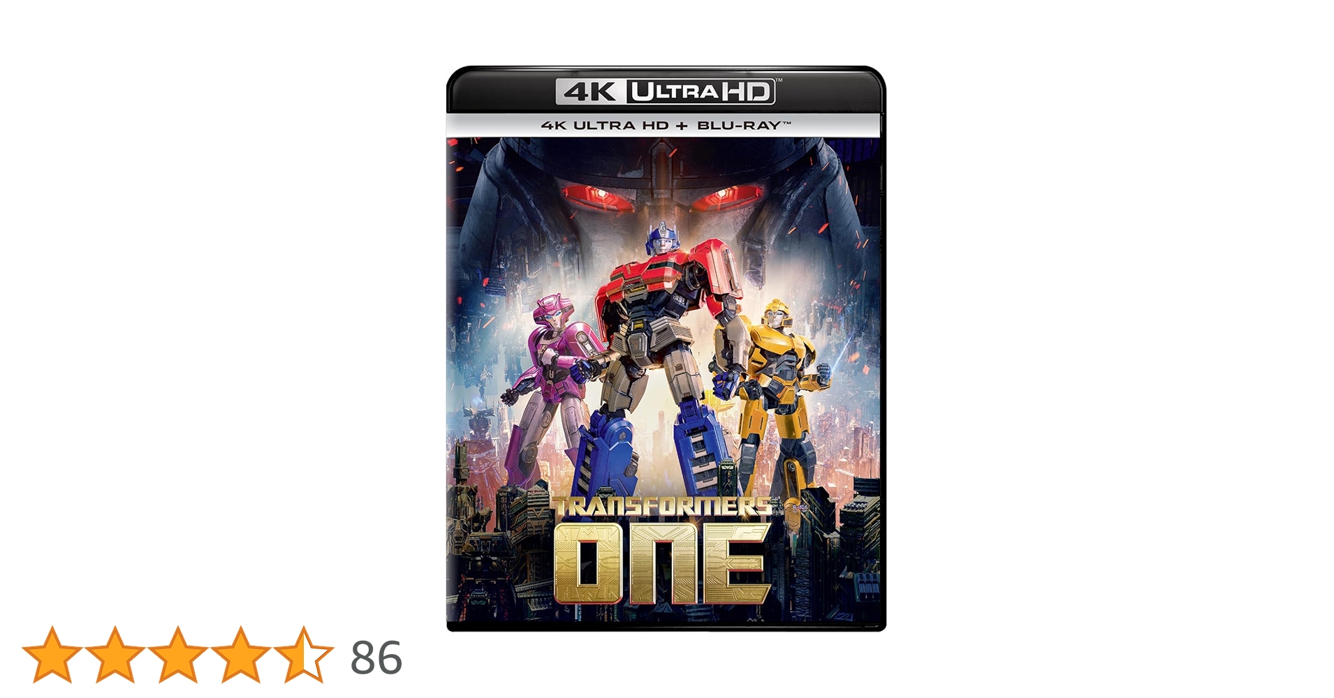 Amazon.co.jp: 【Amazon.co.jp限定】トランスフォーマー/ONE 4K